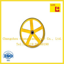 Pintura de pulverização transportador China Ferro fundido Duplo rolo de roda dentada Chain Sprocket